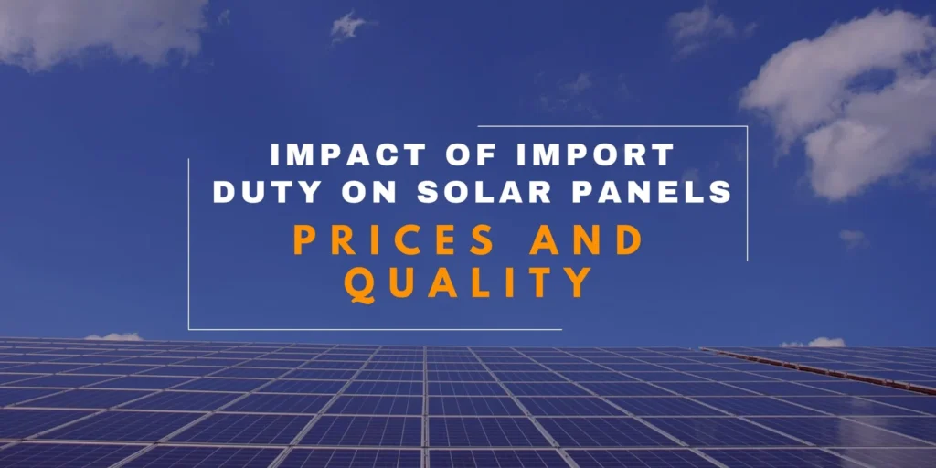 Import Duties