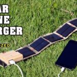 Solar-Powered Phone Charger