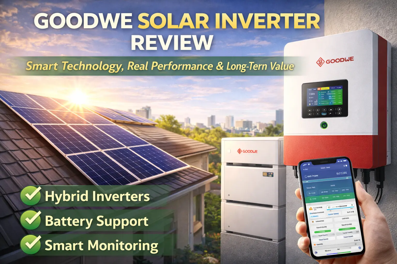 GoodWe Solar Inverter Review Smart Technology, Real Performance, and Long Term Value
