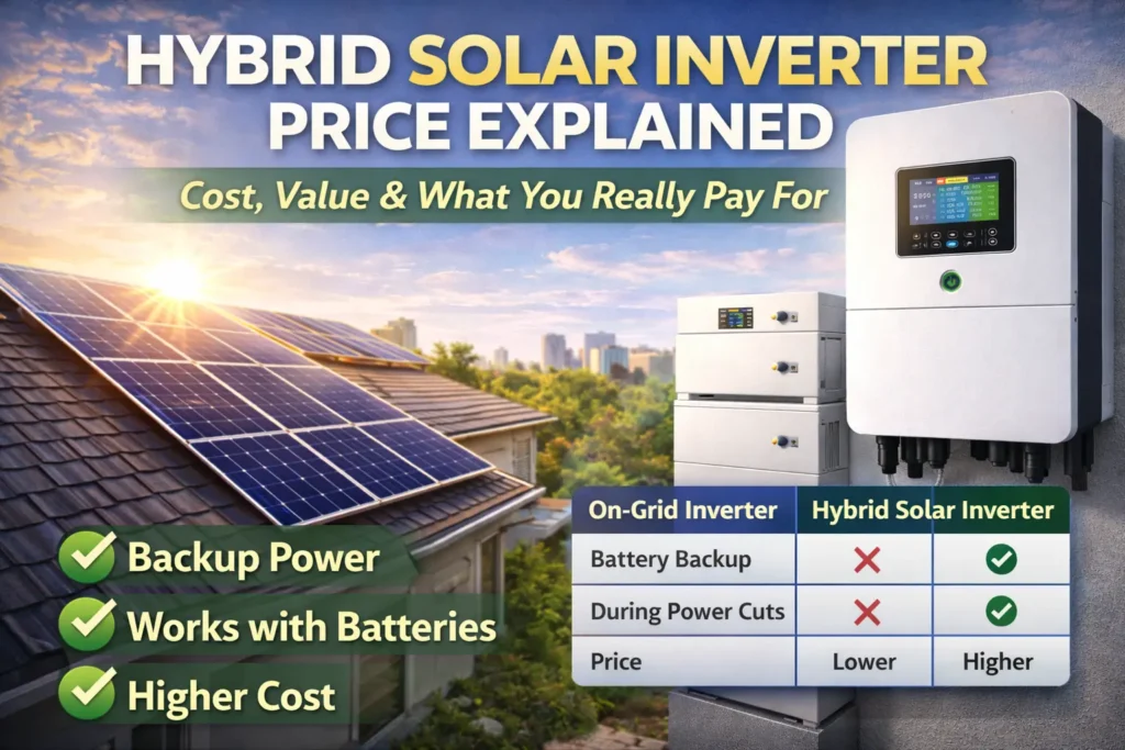 Hybrid Solar Inverter Price Explained Cost, Value, and What You Really Pay For
