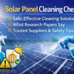 Solar Panel Cleaning Chemicals A Complete, Evidence-Based Guide for Safe and Effective Cleaning