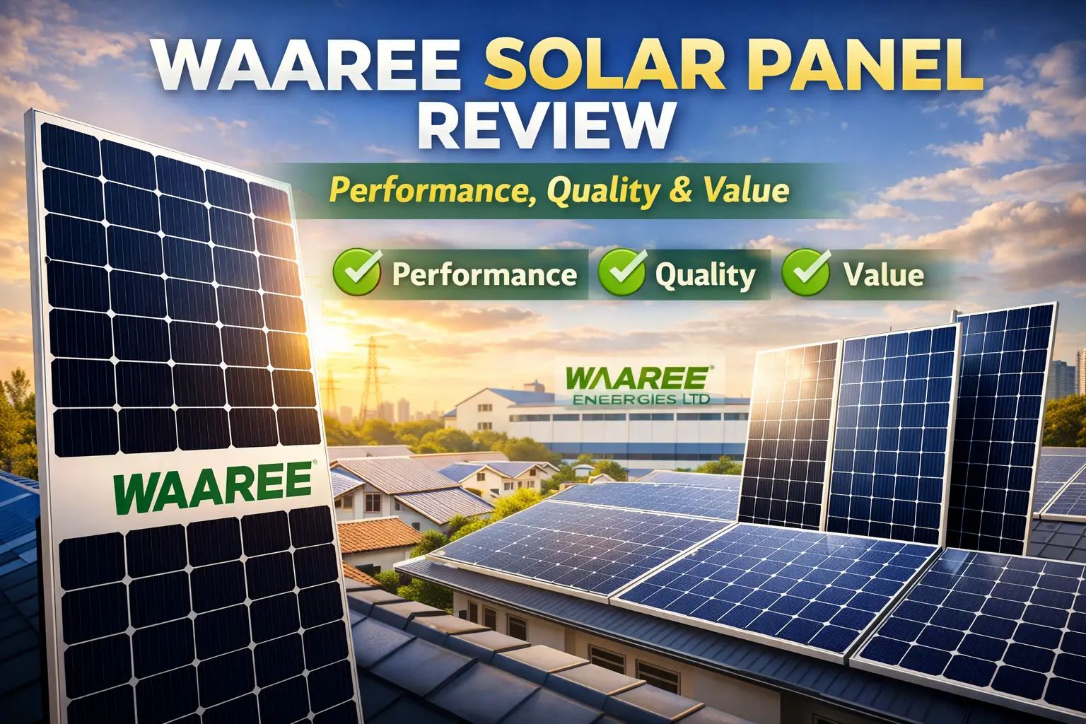 Waaree Solar Panel Review