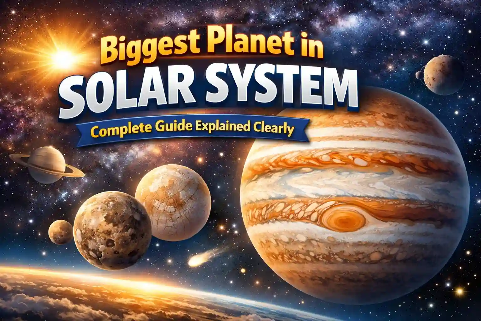 Biggest Planet in Solar System Complete Guide Explained Clearly