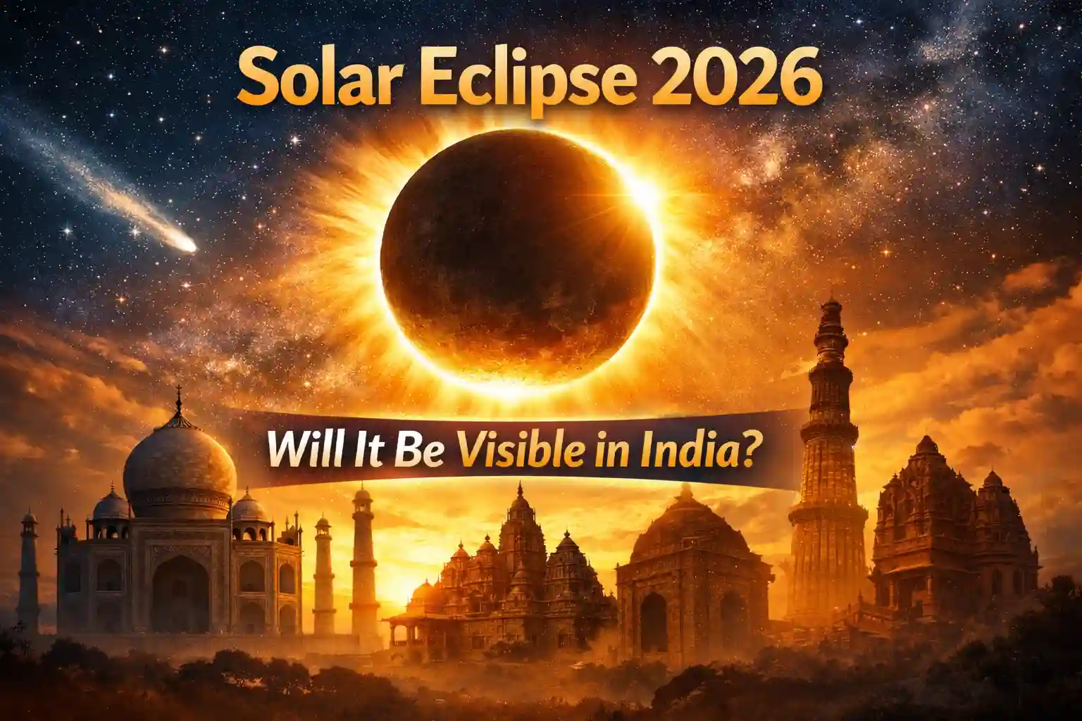 Will the Solar Eclipse 2026 Be Visible in India Complete Details Explained